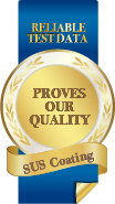 RELIABLE TEST DATA PROVES OUR QUALITY SUS Coating